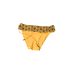 Solid High Waist Bikini Bottom